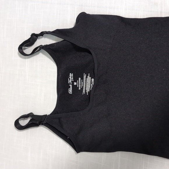 Black Fuchsia shapewear tank top black, size medium - Picture 3 of 8